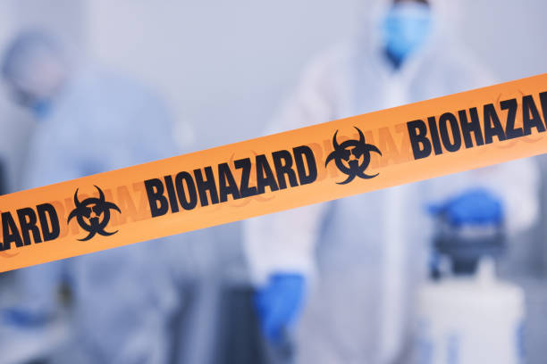 Professional Blood Cleanup technician working in Gray Summit, MO